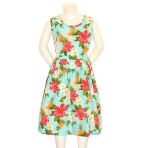 NWT🌺Hilo Hattie Hawaiian Print Dress
